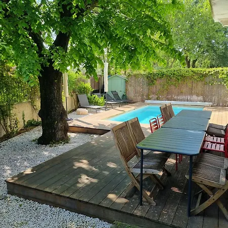 Le Vieux Tilleul - De Charme Avec Piscine Chauffee - Proche Uzes فيلة Cavillargues