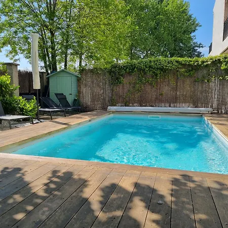 Le Vieux Tilleul - De Charme Avec Piscine Chauffee - Proche Uzes 别墅 Cavillargues